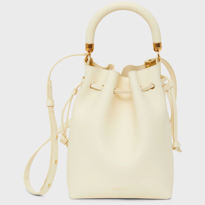 Women\'s Mansur Gavriel Movimento Mini Bucket Bags Light Yellow | AU 4290EK